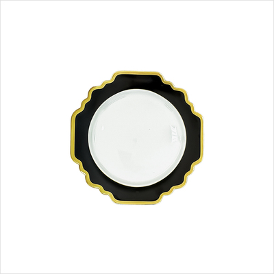 Teller flach 16 cm _Sunflower schwarz__top